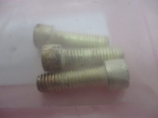 3 AMAT 3690-02010 Screw CAP DKT HD 3/8-16x1-1/4L HEX SKT SST SLVR-PL, 423422