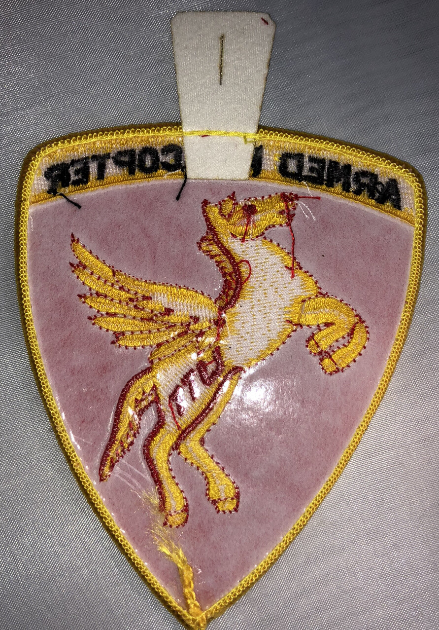 Buttonhole Patch- UTT ARMED HELICOPTER COMPANY "PEGASUS"