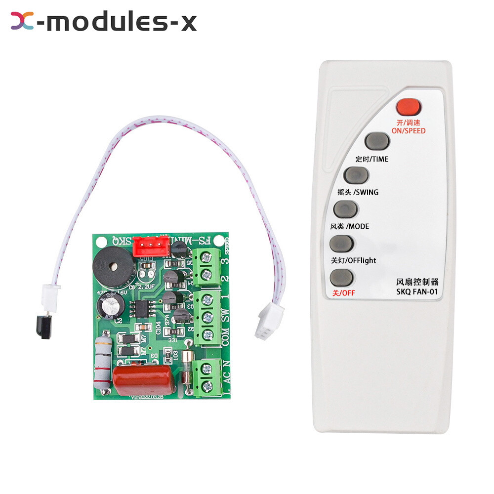 Universal Fan Remote Control Board Circuit Board Control Board Module DIY