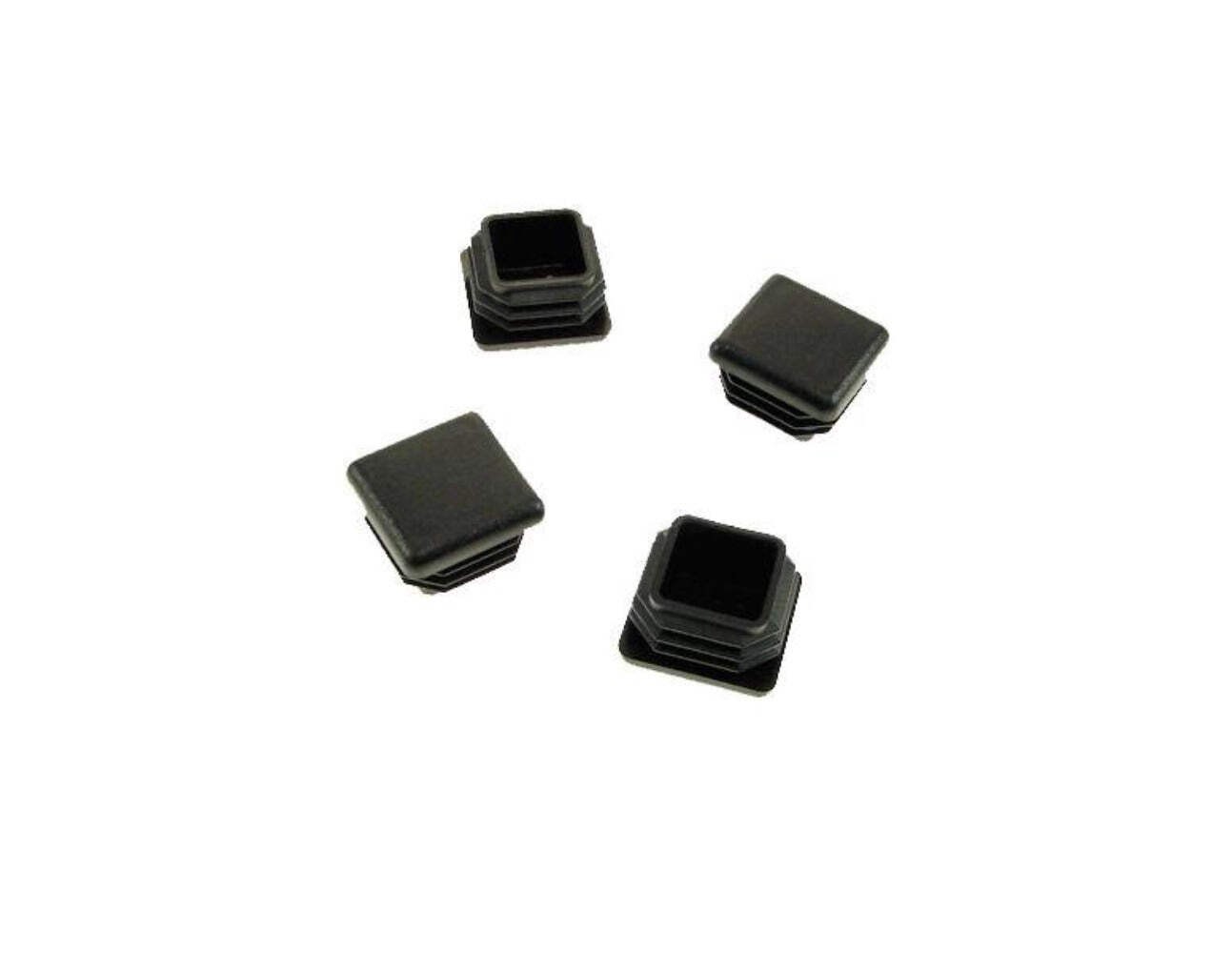 4 Pack 1-1/4" OD Square Tubing Plugs (ID 1.21"-1.17") SQR-11/4-14-20