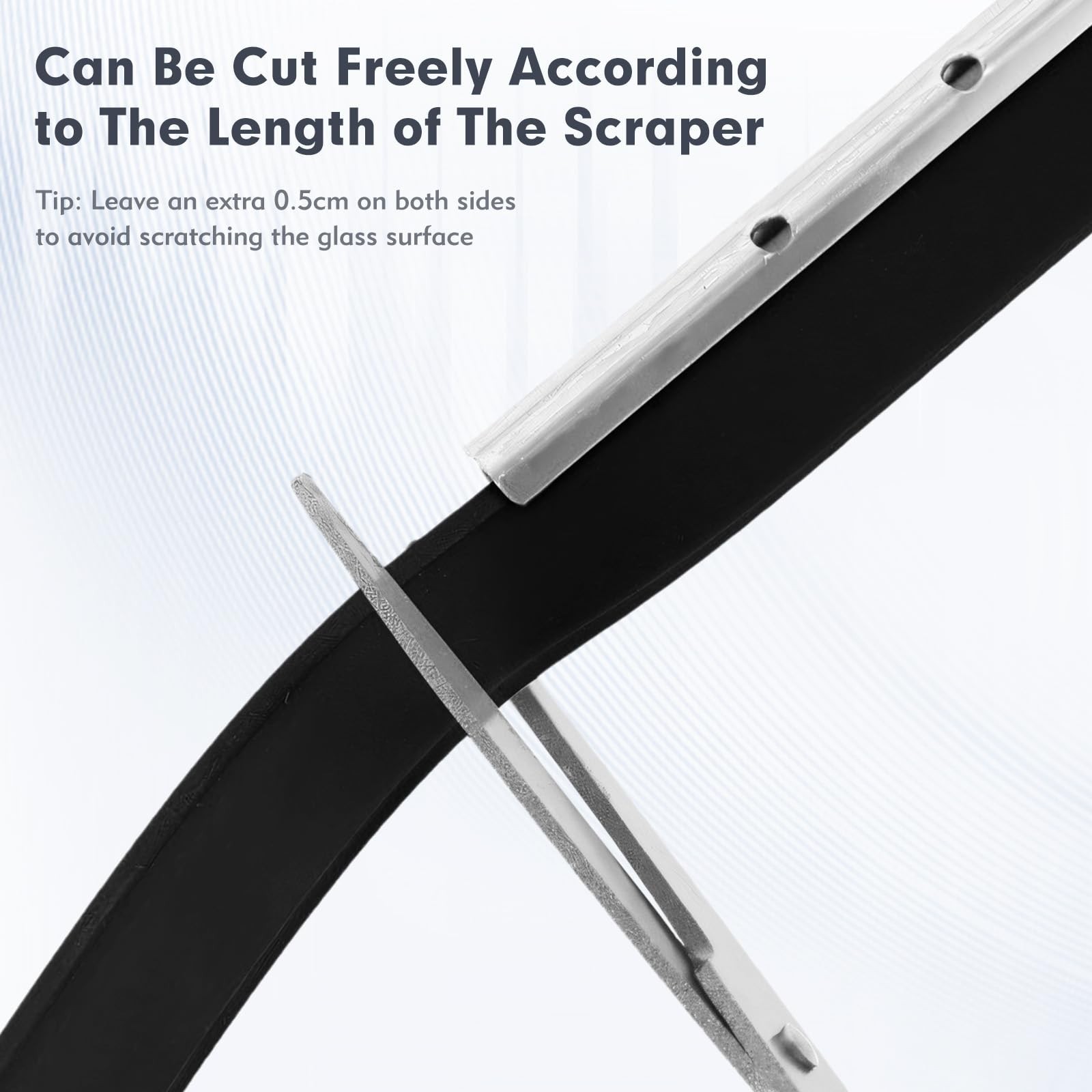 41 Inch Squeegee Rubber Replacement, Squeegee Replacement Rubber Blade, Versa...