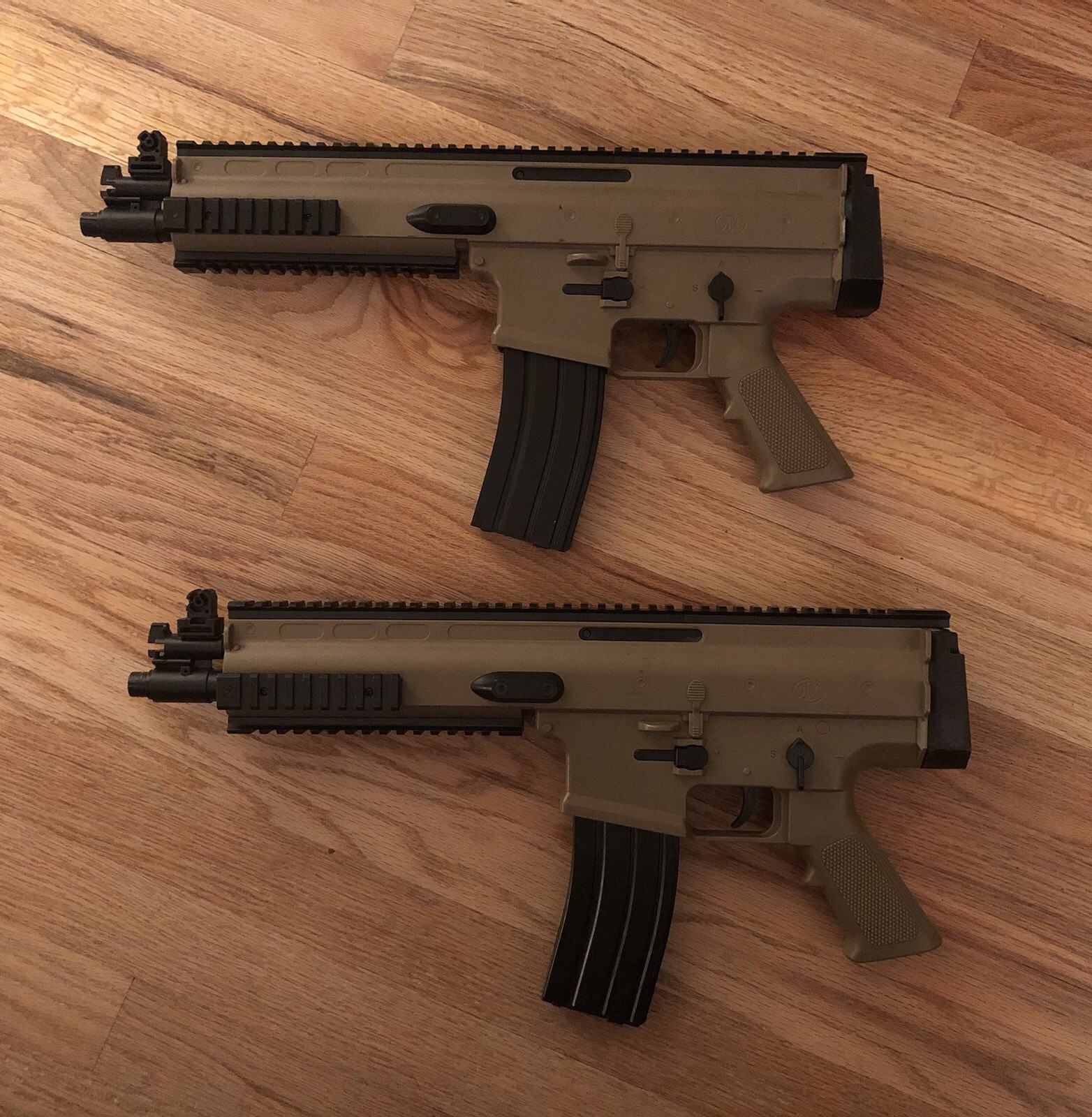 FN HERSTAL Belgium FN SCAR-L 6mm Air Soft Rifle Lot For Parts