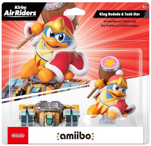 Toys to Life: Nintendo amiibo - Kirby Air Riders - King Dedede & Tank Star [New