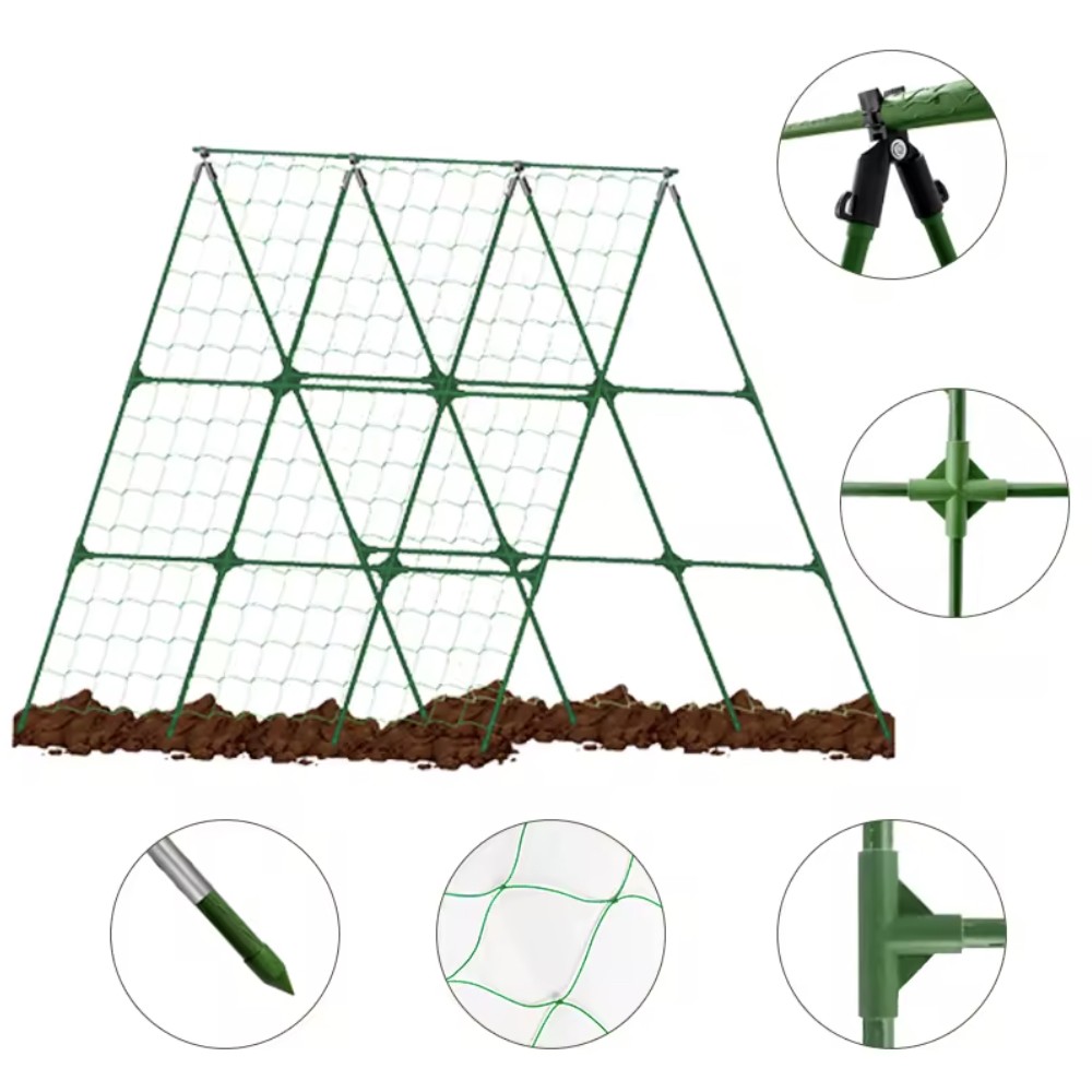 Drip Depot Metal Raised Bed Trellis