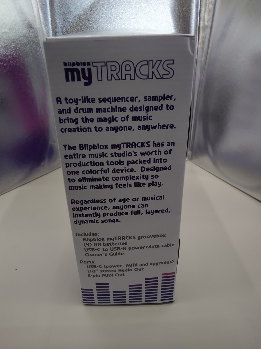 Playtime Engineering Blipblox myTRACKS Sampler Used Tested