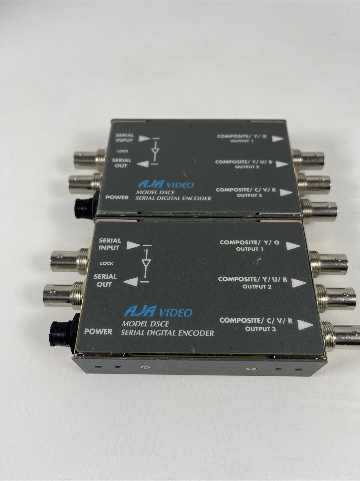 AJA D5CE HDTV SERIAL DIGITAL ENCODER Set of 2