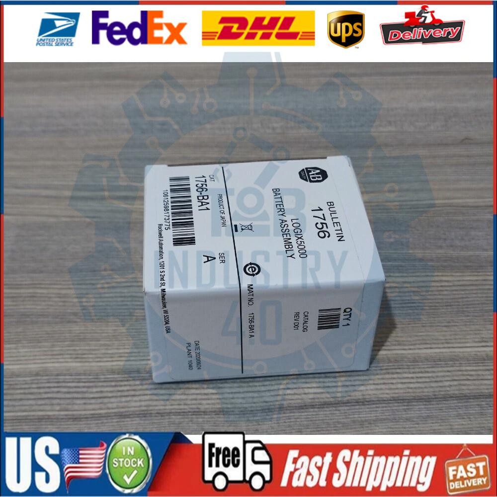 NEW IN BOX! ALLEN-BRADLEY SER.A LOGIX5000 BATTERY ASSEMBLY 1756-BA1 US Free Tax
