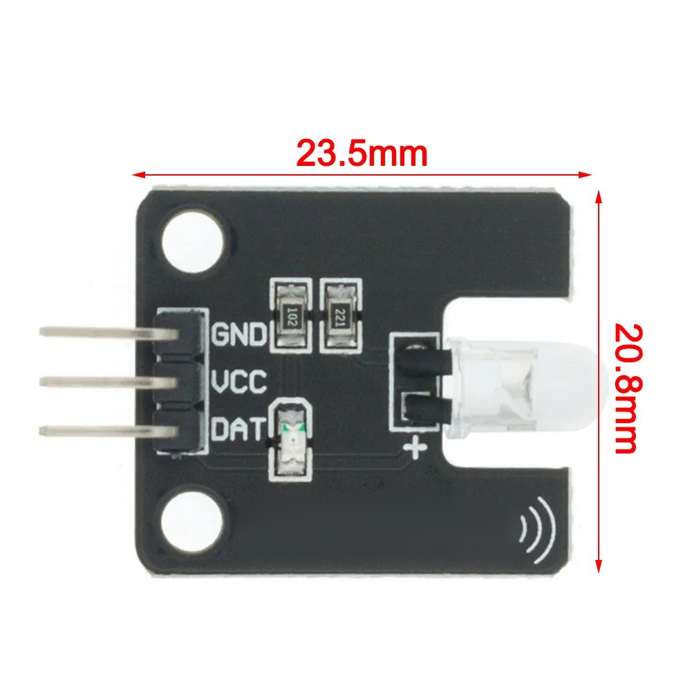 30pcs 38kHz Infrared Sensor Modules Compatible with Multiple Platforms