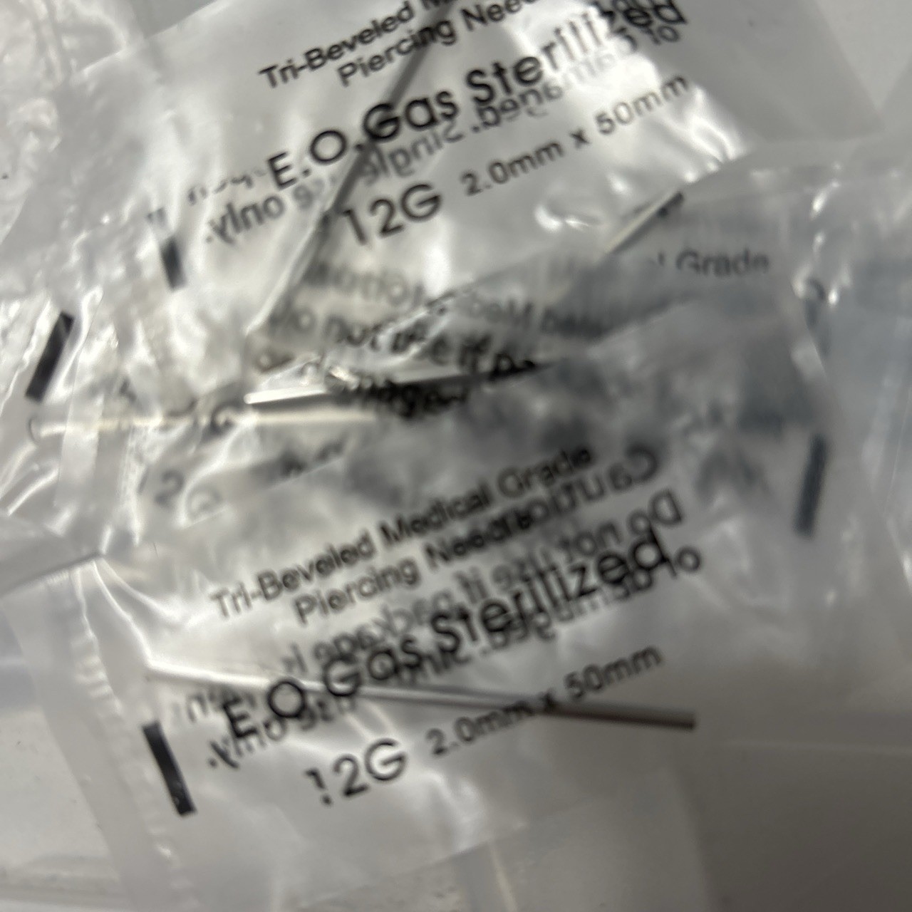 New Body Piercing Tools Lot