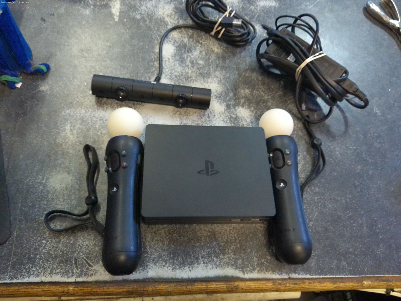 Sony PS VR PSVR PlayStation PS4 Console Set Headset Tested Working READ!