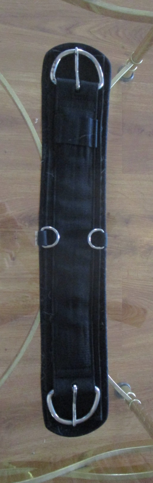 26" BLACK NEOPRENE WESTERN CINCH WITH REMOVABLE BACKING