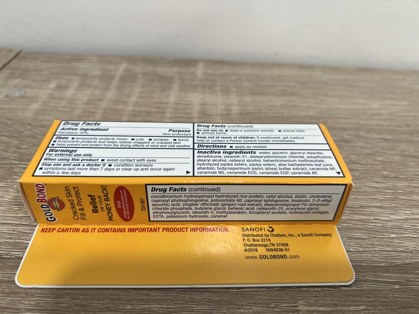 Gold Bond Medicated cracked skin cream 0.75 oz., Fill & Protect, 2 Pack