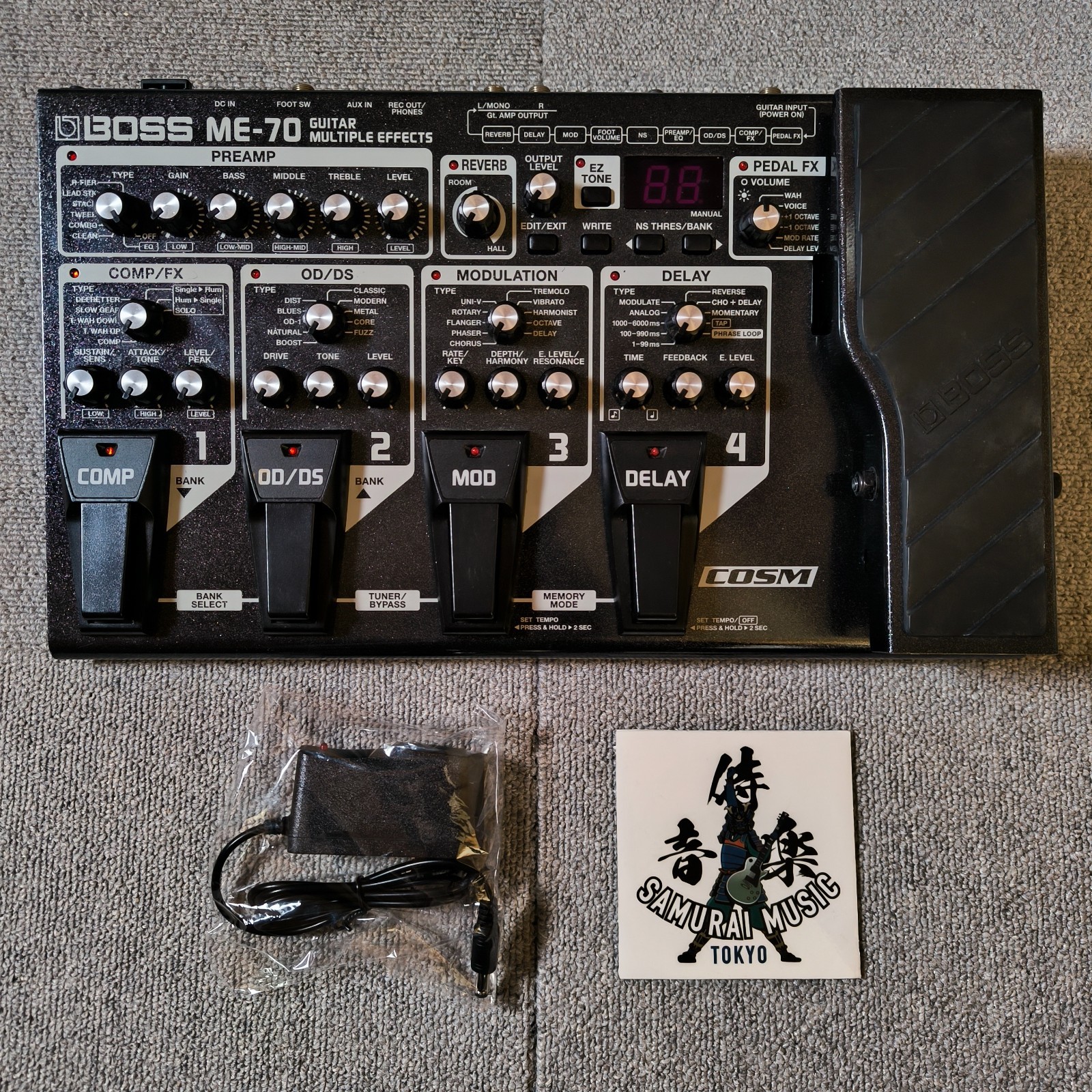 BOSS ME-70 Guitar Effects Pedal Multi-Effects Pedal Adapter Shipping From Japan
