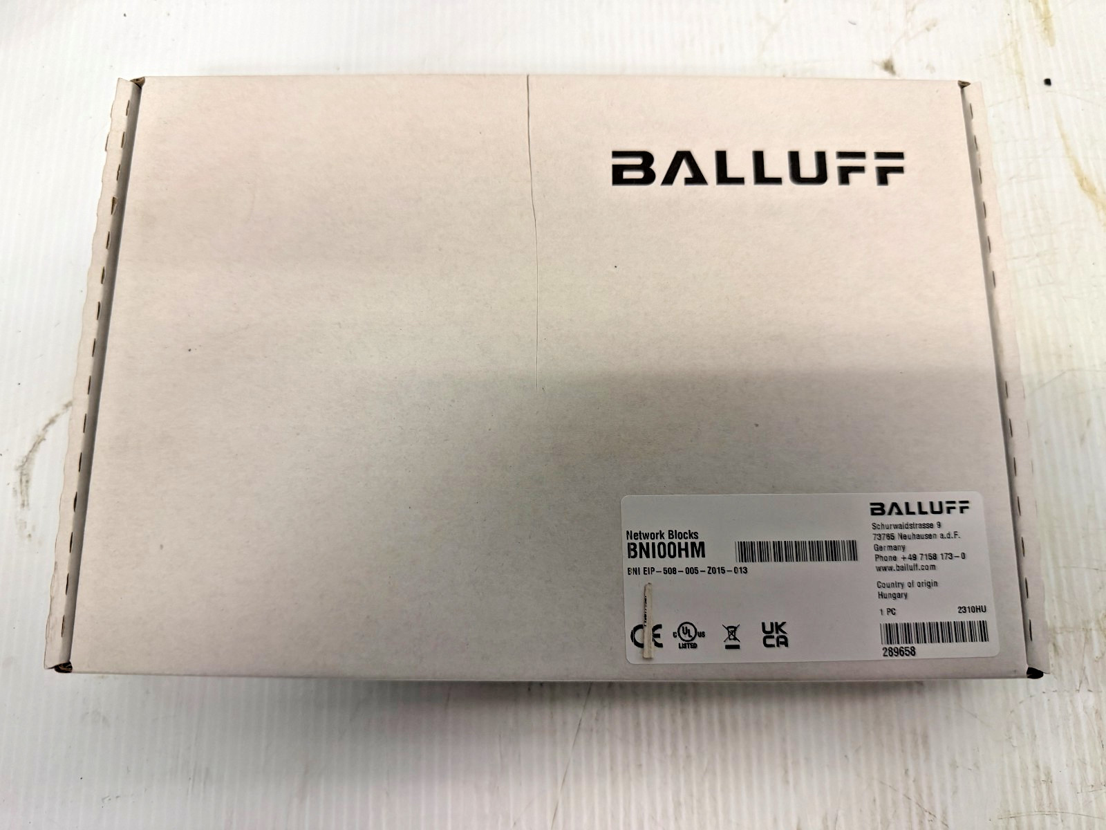 Balluff #BNI00HM / #BNI EIP-508-005-Z015-013