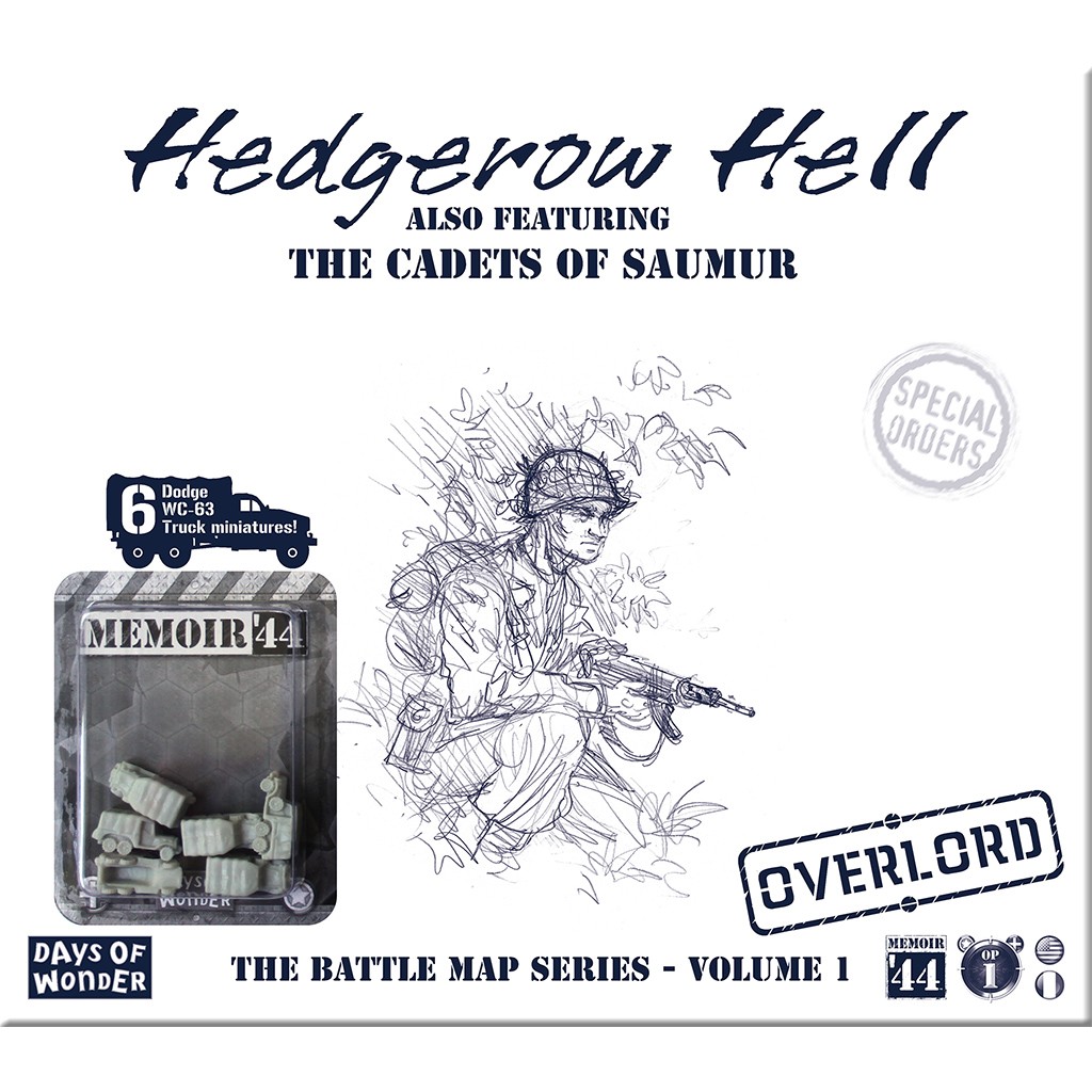 Days of Wonder Memoir 44 Hedgerow Hell DOW 7309