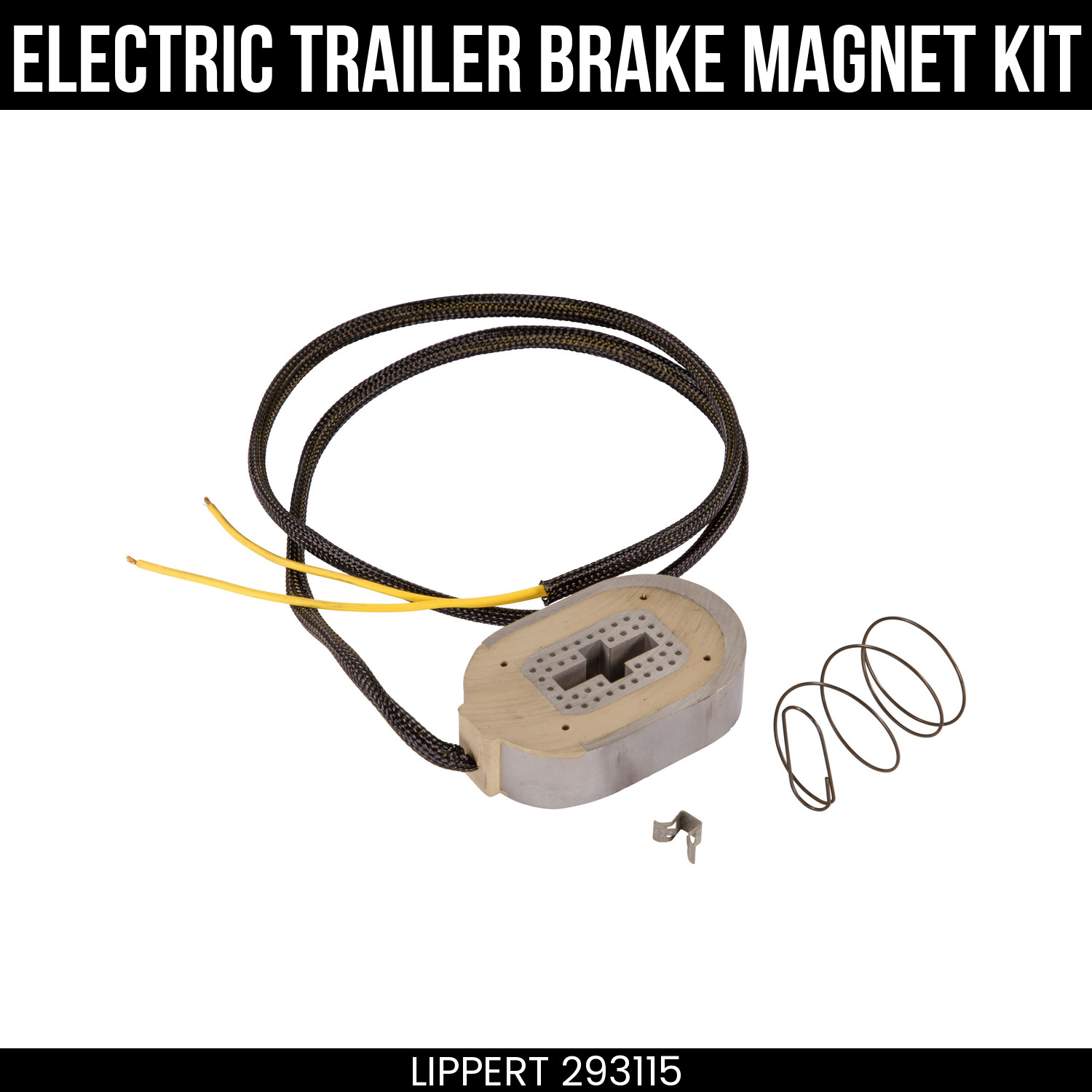 Lippert Brake Magnet Kit Electric 12-1/4 In Brakes Yellow Wire Heavy Duty 293115