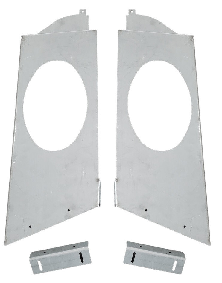 1960-1966 Chevy Truck & GMC Cab Corner 6x9 Speaker Brackets