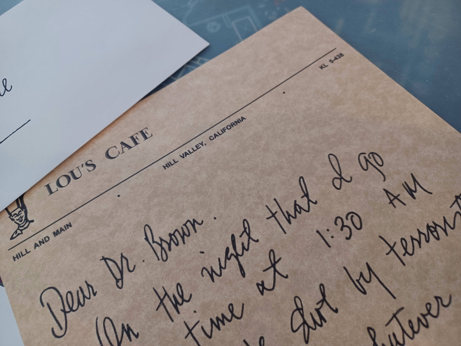 Back to the Future - Custom Made Biff Notes - Prop - Cosplay - Novelty