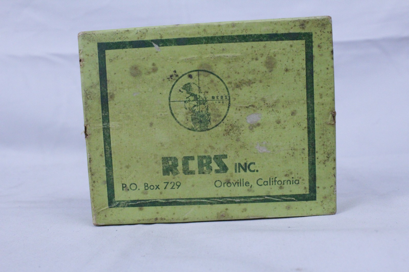 Vintage Oroville California RCBS .38 Special RN Reloading Dies Complete Set