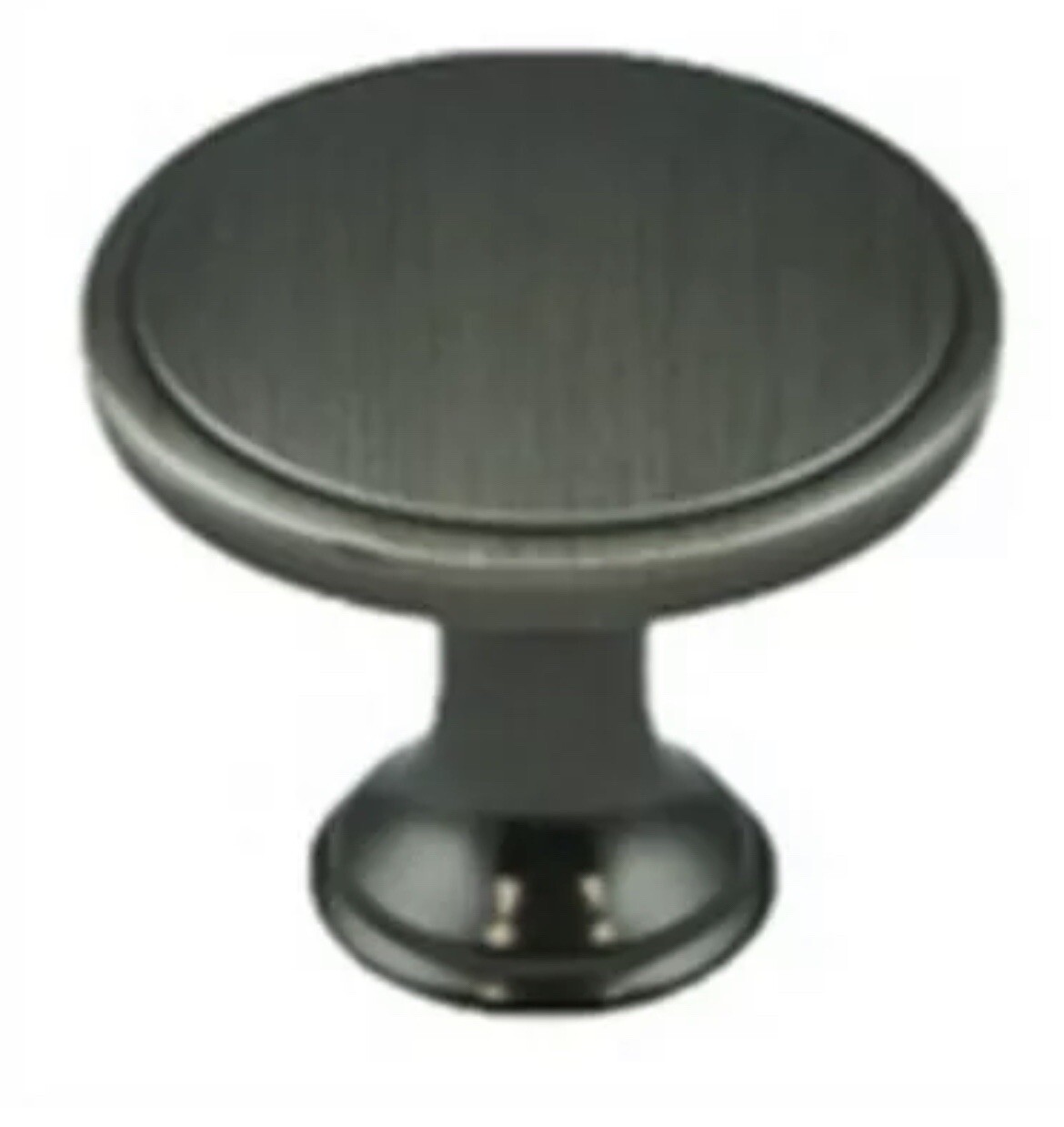 Berenson 9256-10BT- P 1-1/4" Knob Oasis Brushed Tin by Berenson