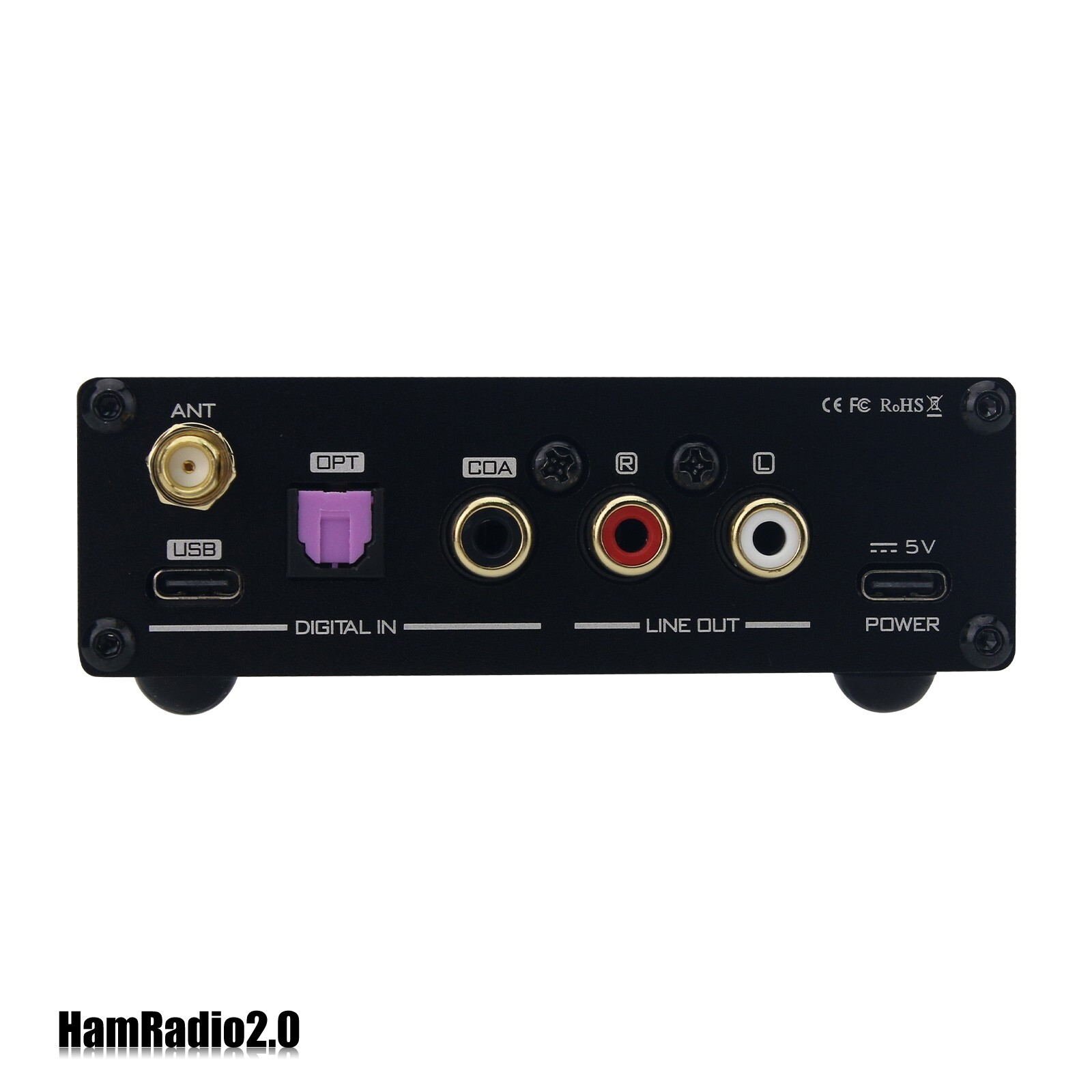 Audio Decoder TPA6120 Bluetooth5.4 Receiver for aptX-HD/LDAC TILEAR DAC-D7