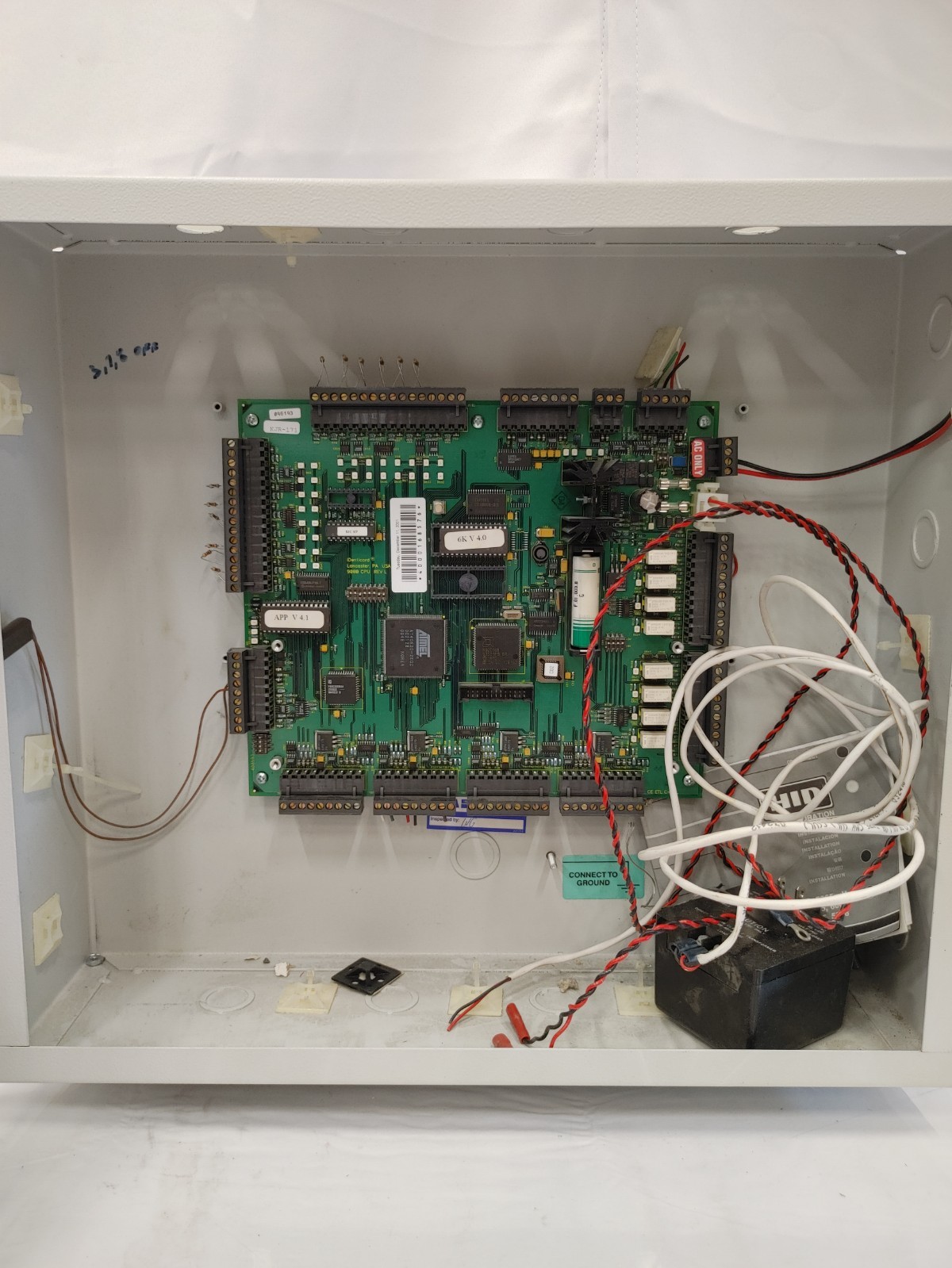 IDenticard Series 9000 REV L Reader Access Control Panel