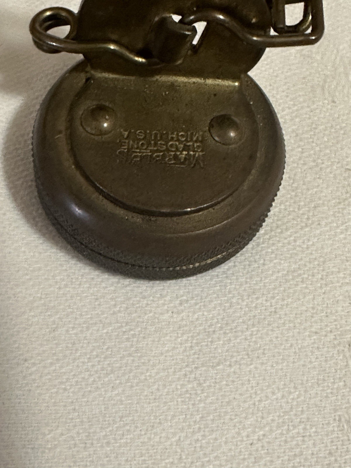 Vintage Marbles Brass Compass Gladstone Michigan