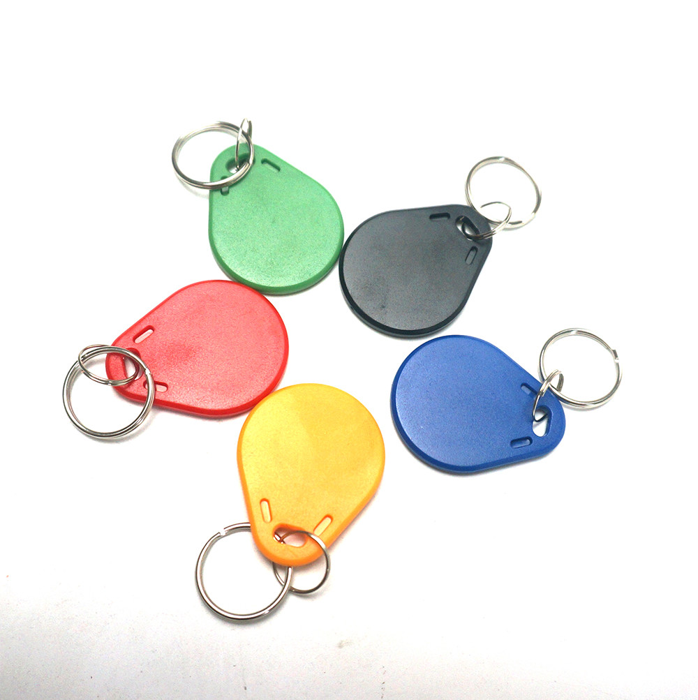 50pcs RFID 125KHz Writable Rewrite T5577 Keyfobs Proximity Access Tags