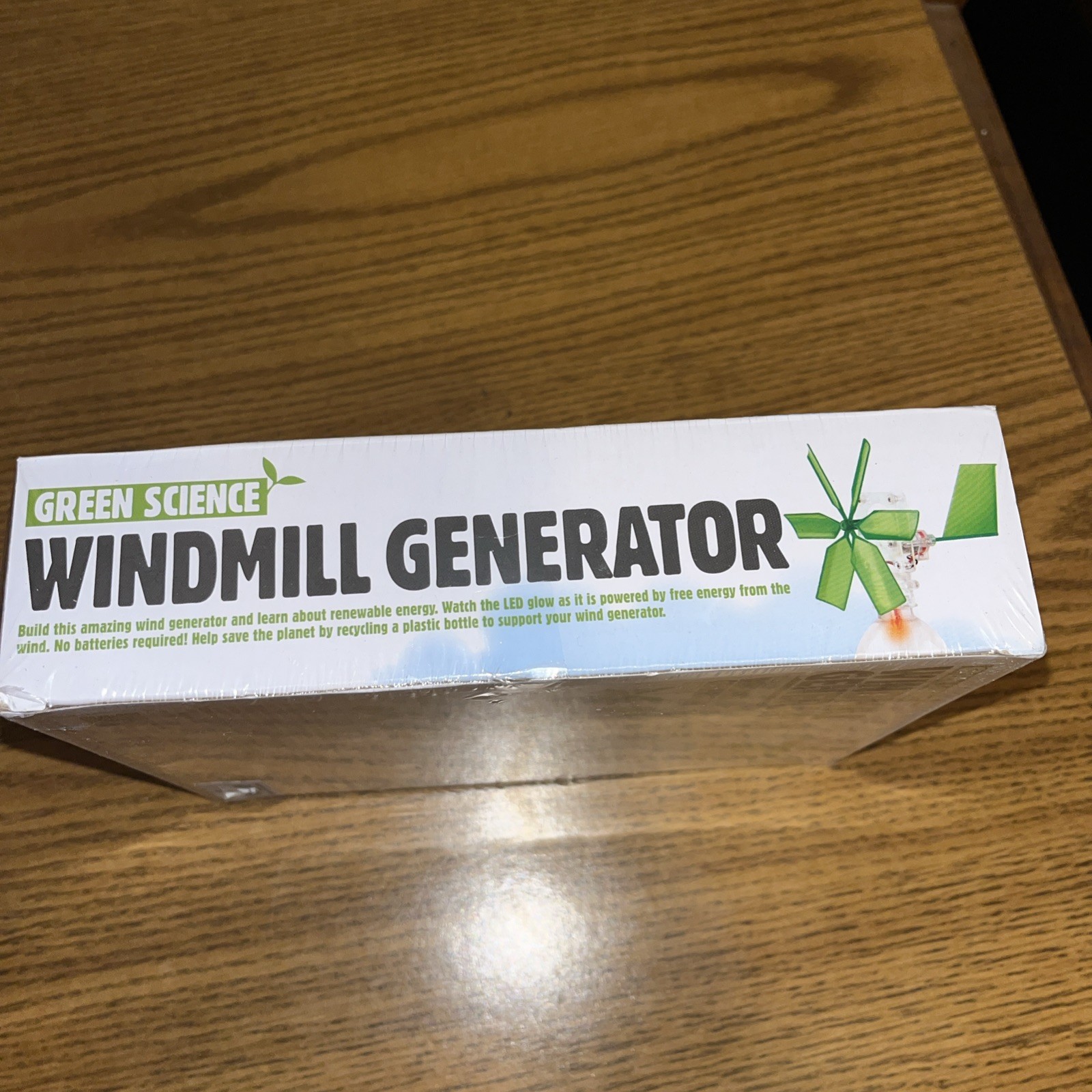 Windmill Generator GreenScience Science Project Kit Kids New Sealed Damaged Box