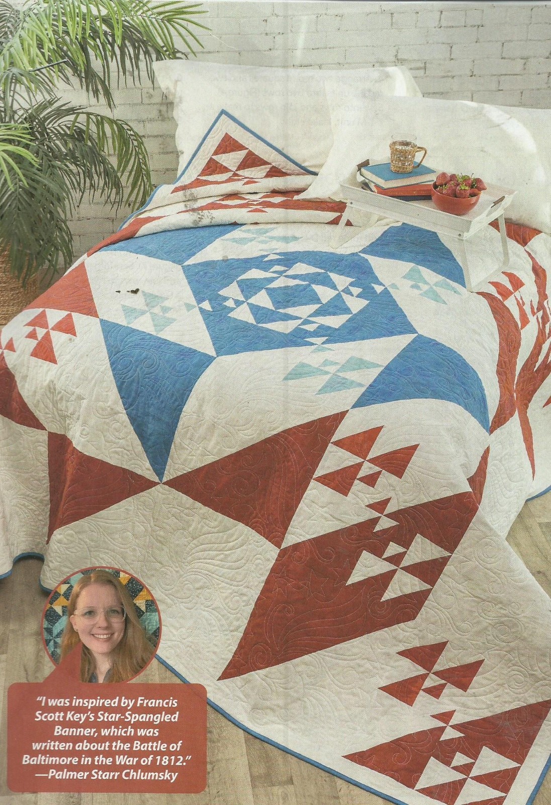 C0569 BALTIMORE BRAVERY QUILT PATTERN/INSTRUCTIONS
