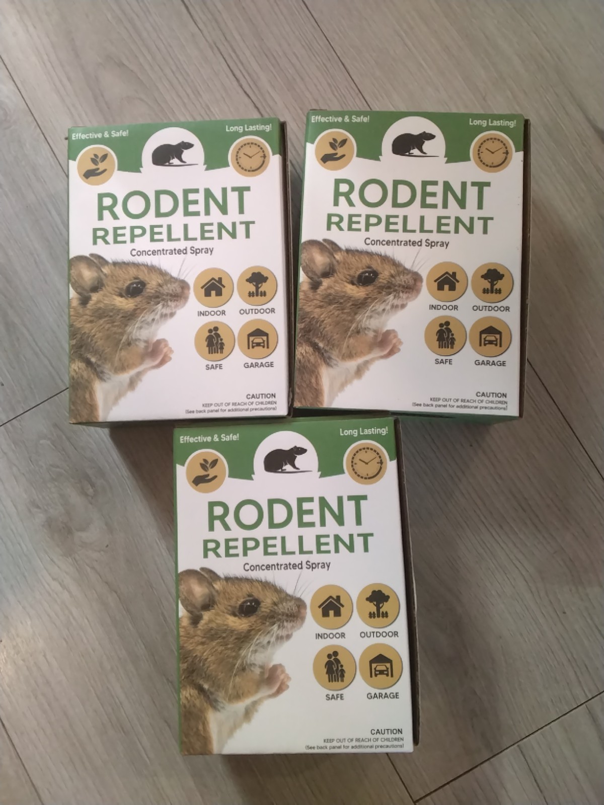 Rodent Repellent Spray Natural Peppermint Oil IndoorOutdoor Mouse Rat Prevention