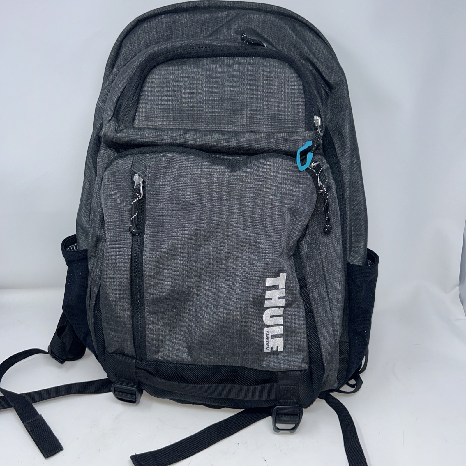 Thule Stravan 15" Swedish Computer Backpack Multi Pocket - Gray/Black