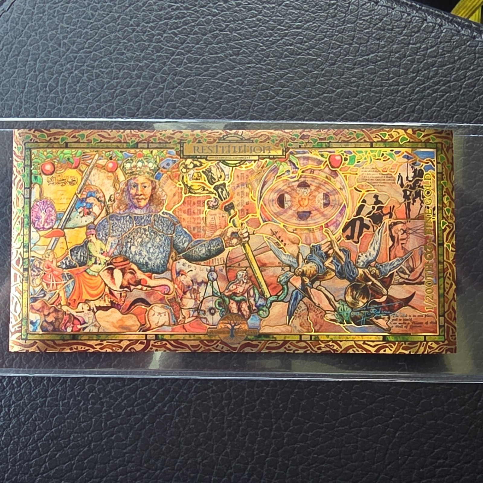 2022 Cook Islands Roots of Humanity Threads of Light "Restitution" 1/200 Gold
