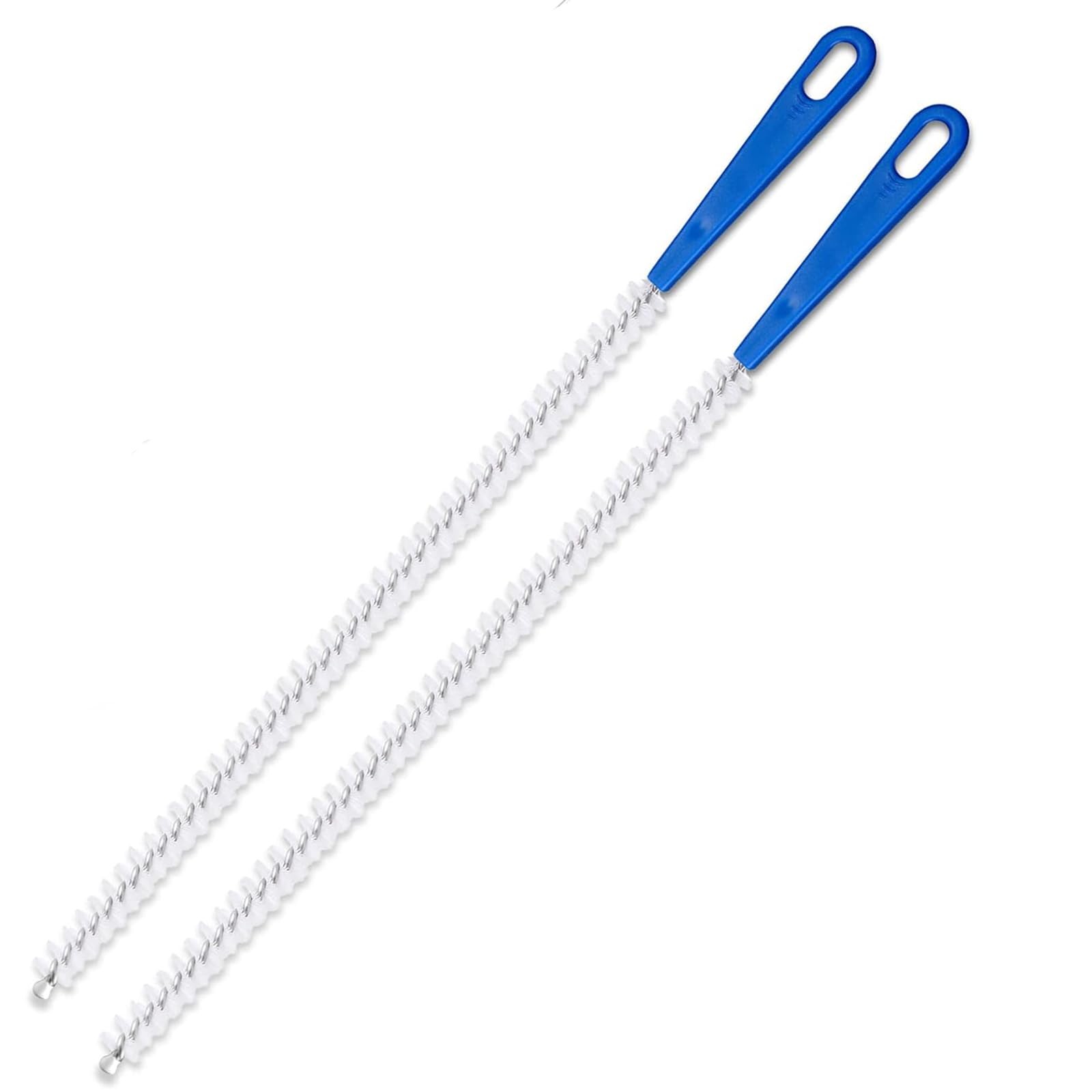 Adove Drain Cleaning Brush 2pack, Long Clog Remover Tool White
