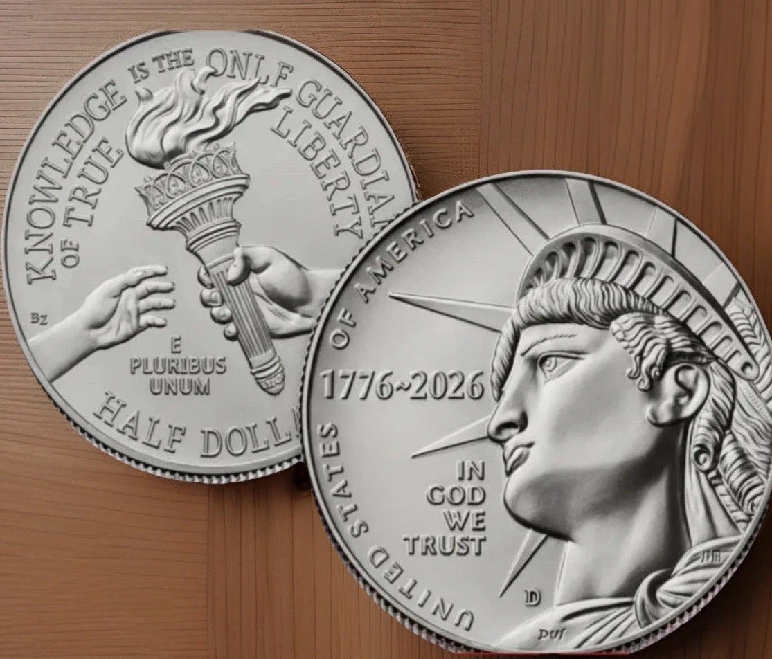 2026-D Enduring Liberty Half Dollar 250th Anniversary IN STOCK Ready To Ship !!!