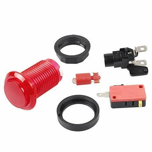 10X New 12V LED lit Arcade Push Buttons MAME Multicade For arcade Jamma game