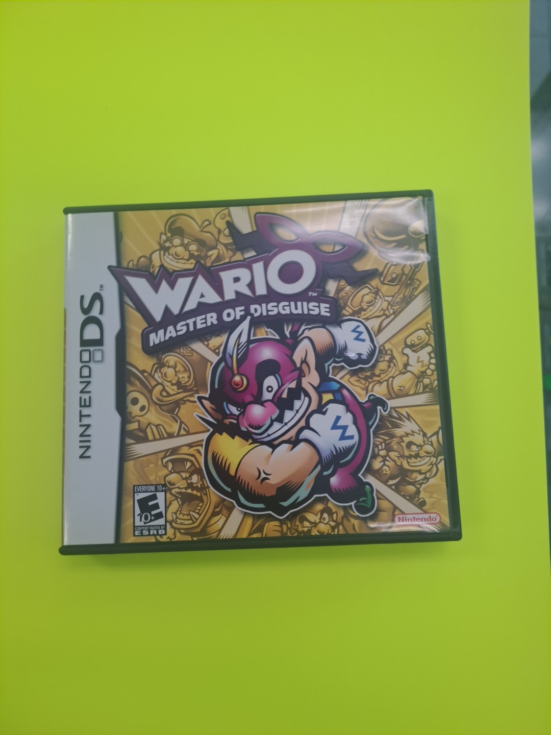 Wario: Master of Disguise (Nintendo DS, 2007)-CASE ONLY, NO GAME  Authentic