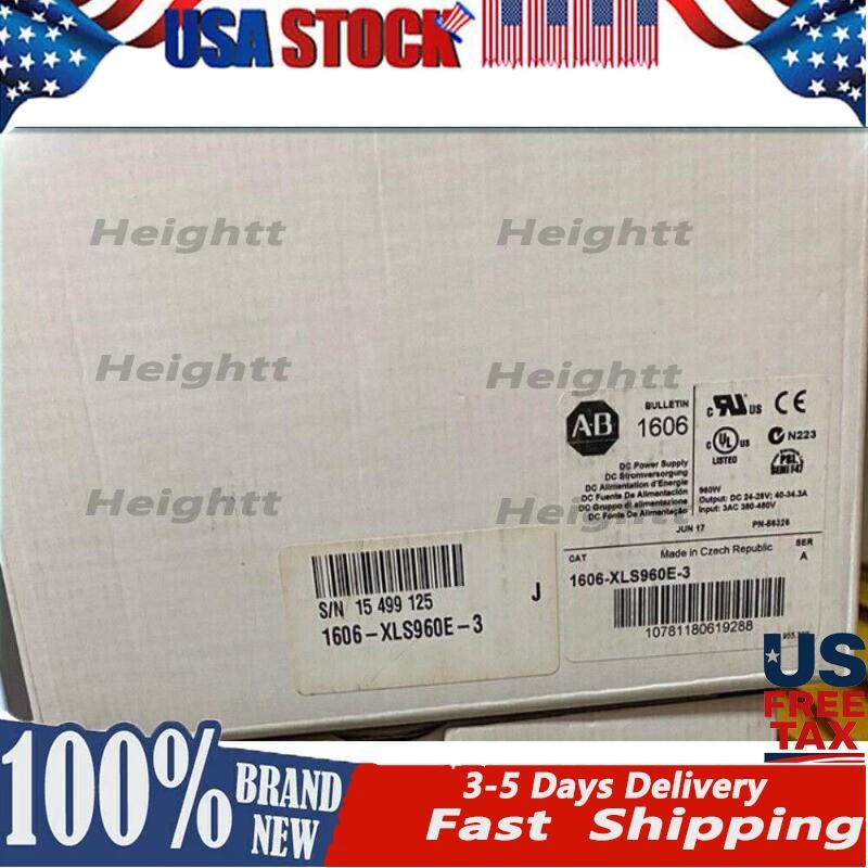 NEW Factory Sealed AB 1606-XLS960E-3 Power Supply 380/480 VAC 960W US Free Tax