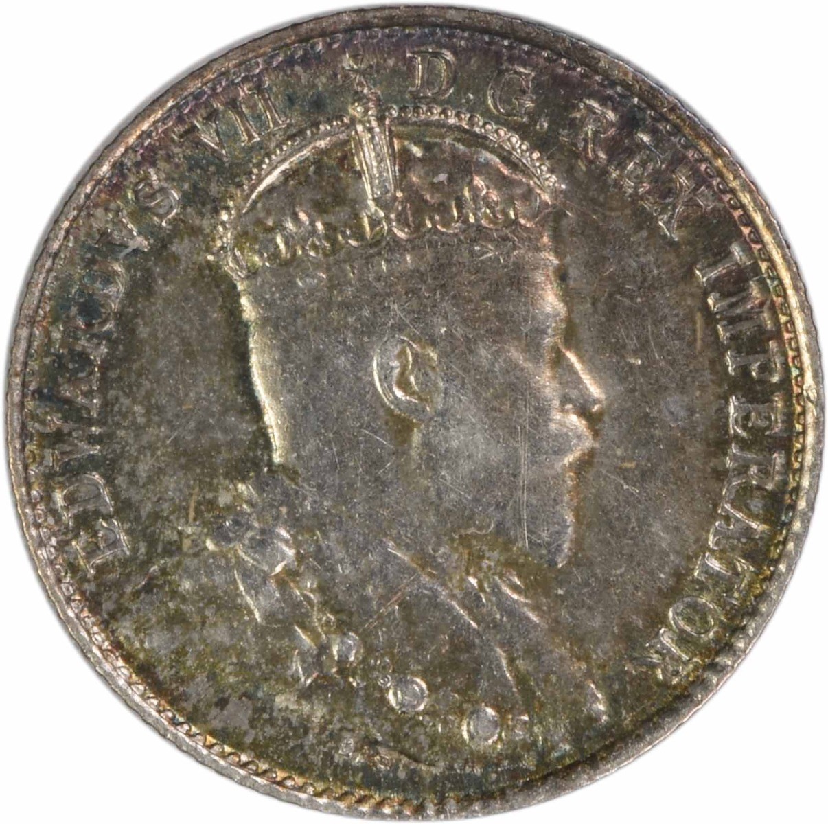 1905 WD Canada 5 Cents KM13 AU+ Uncertified #216