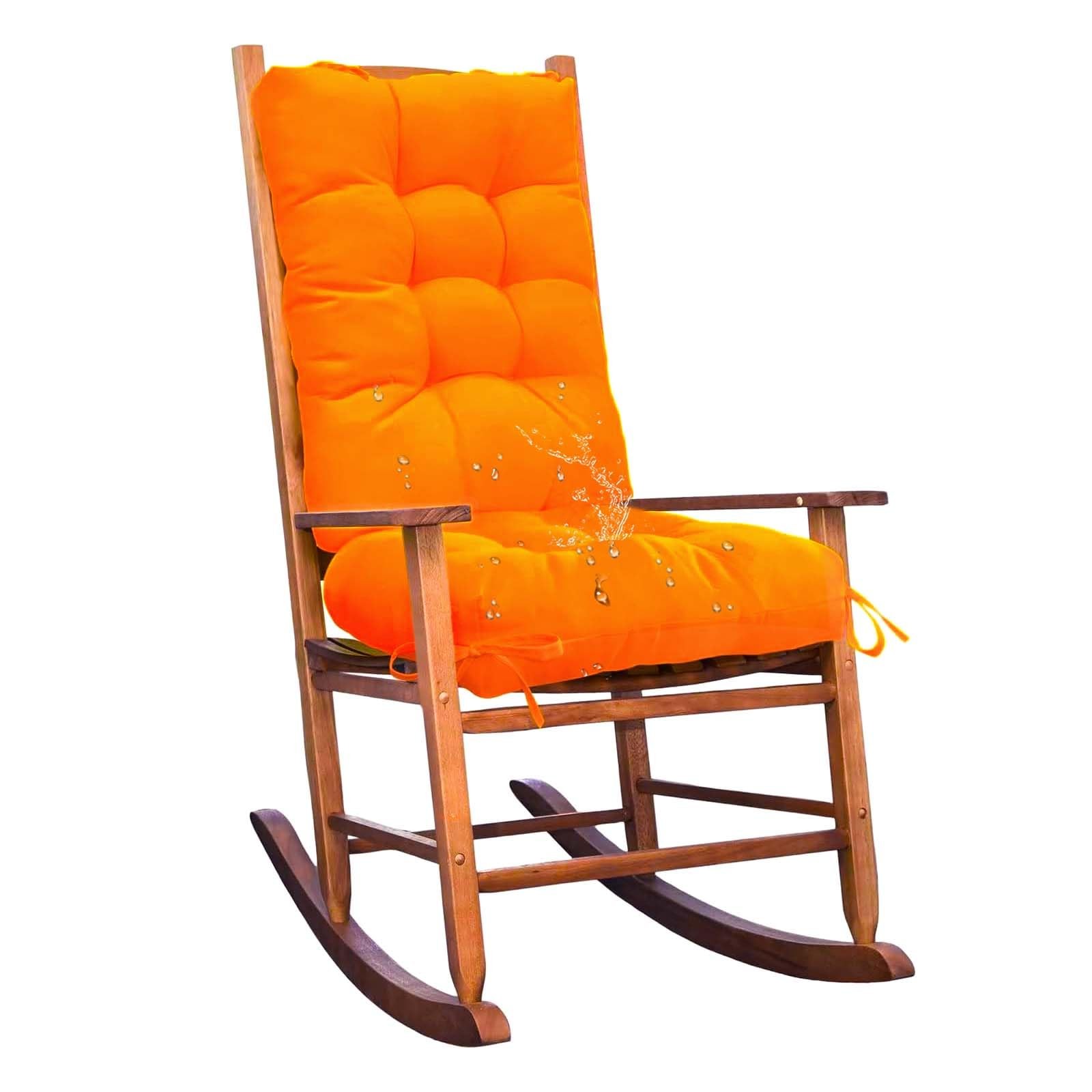 TESICA Waterproof Wicker Chair Cushion U-Shape Seat Cushion Set of 1 Patio Fu...
