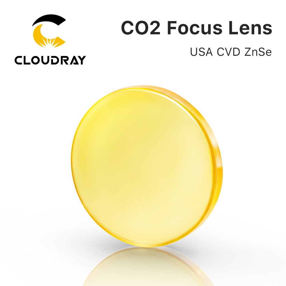 Cloudray CO2 USA ZnSe Focal Lens Dia.20mm for CO2 Laser Cutting Machine FL 2-4"