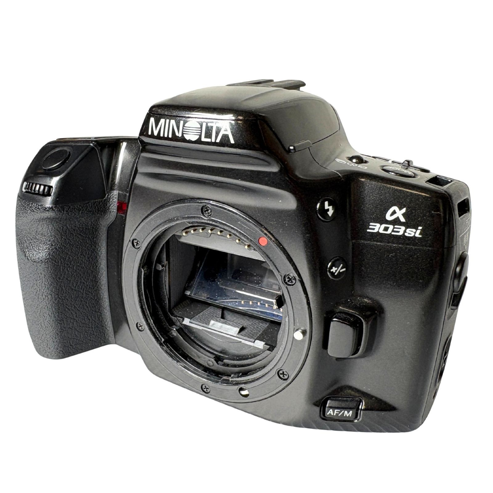 Minolta Alpha 303si SLR Film Camera Body Only Tested Working Japan