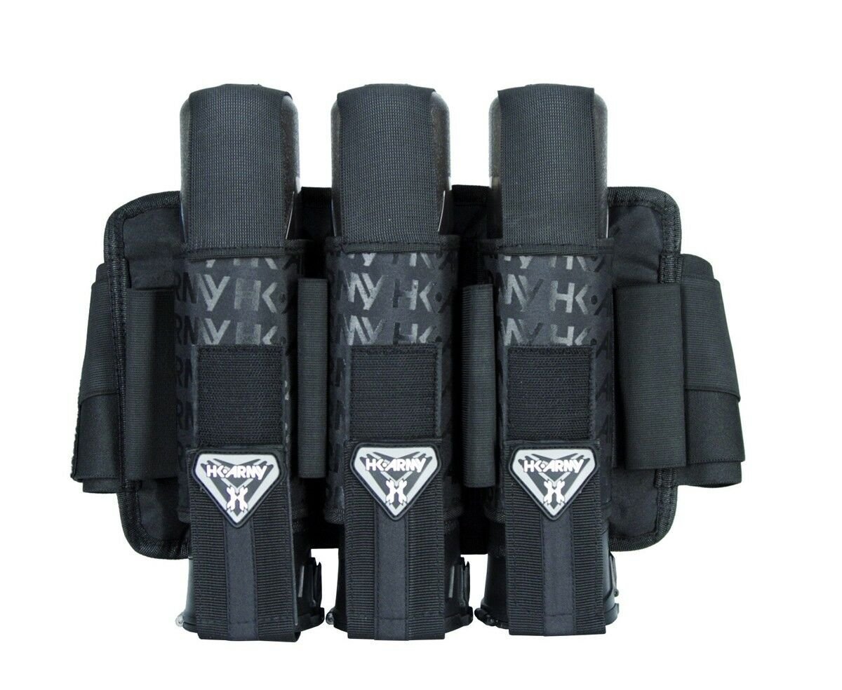 HK Army HSTL Paintball Harness Pod Pack - Black - 3 + 2 + 2