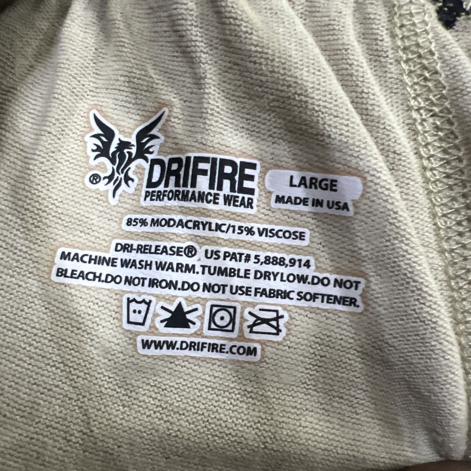 10X Military Desert Sand DRIFIRE Long Pant Large Silk Weight DF2-105LP ~ NIP ~