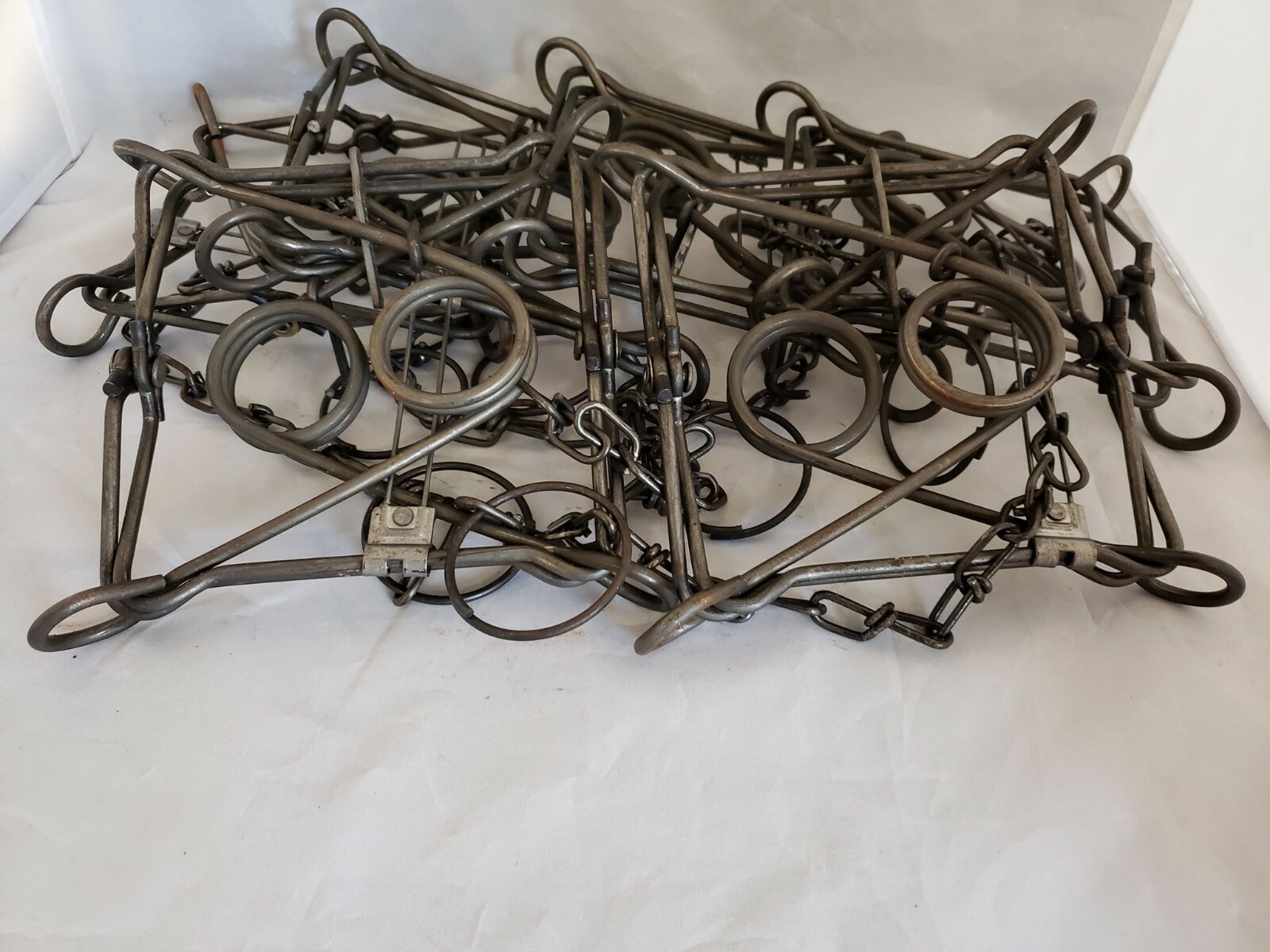 6 Duke 160 Traps Body Grip Skunk Groundhog Raccoon Survival Trap Fisher