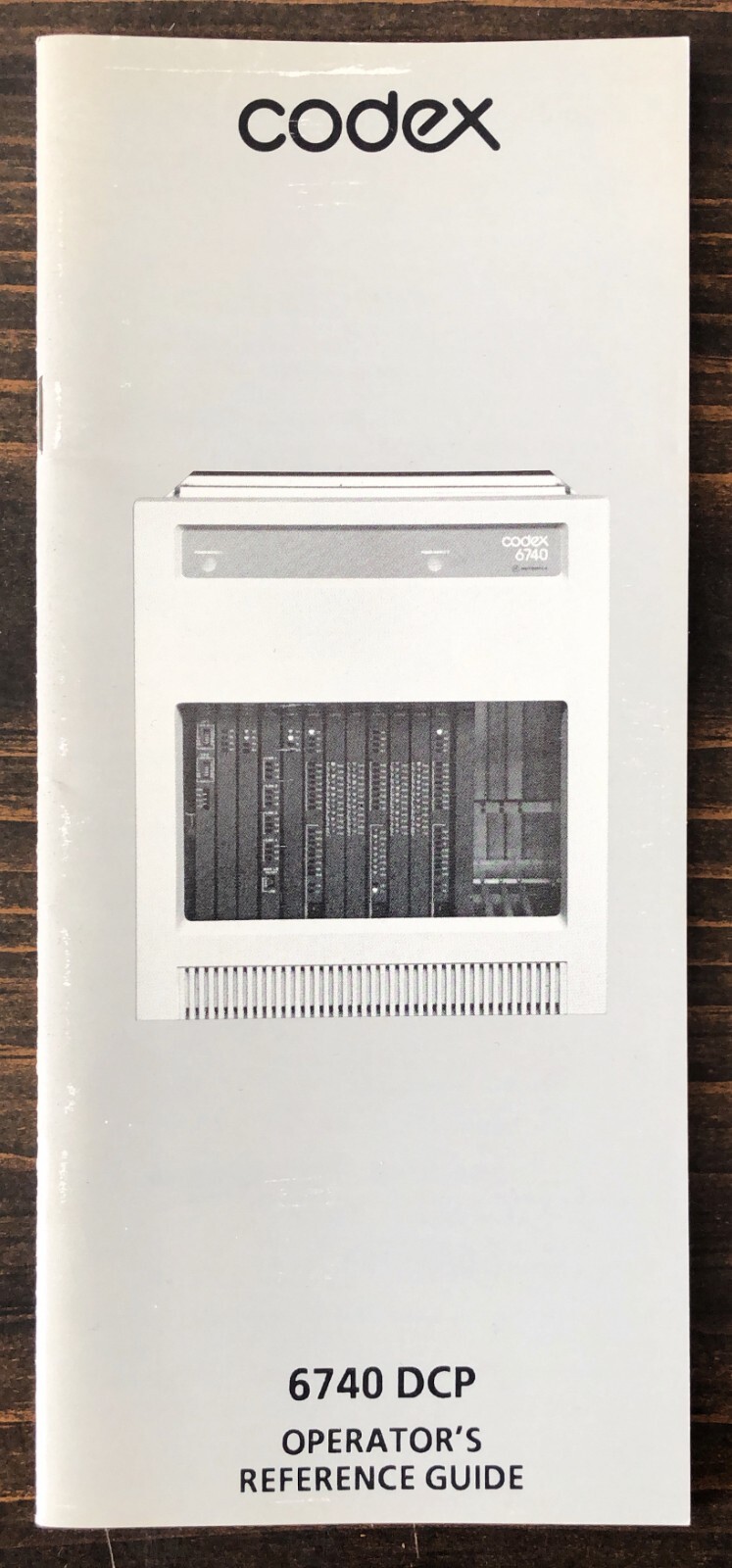 Codex - 6740 DCP Operator's Reference Guide