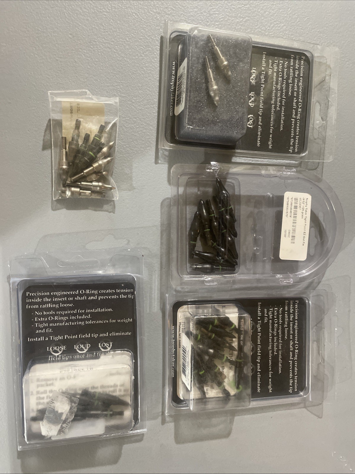 Archery Field Tip Misc Lot