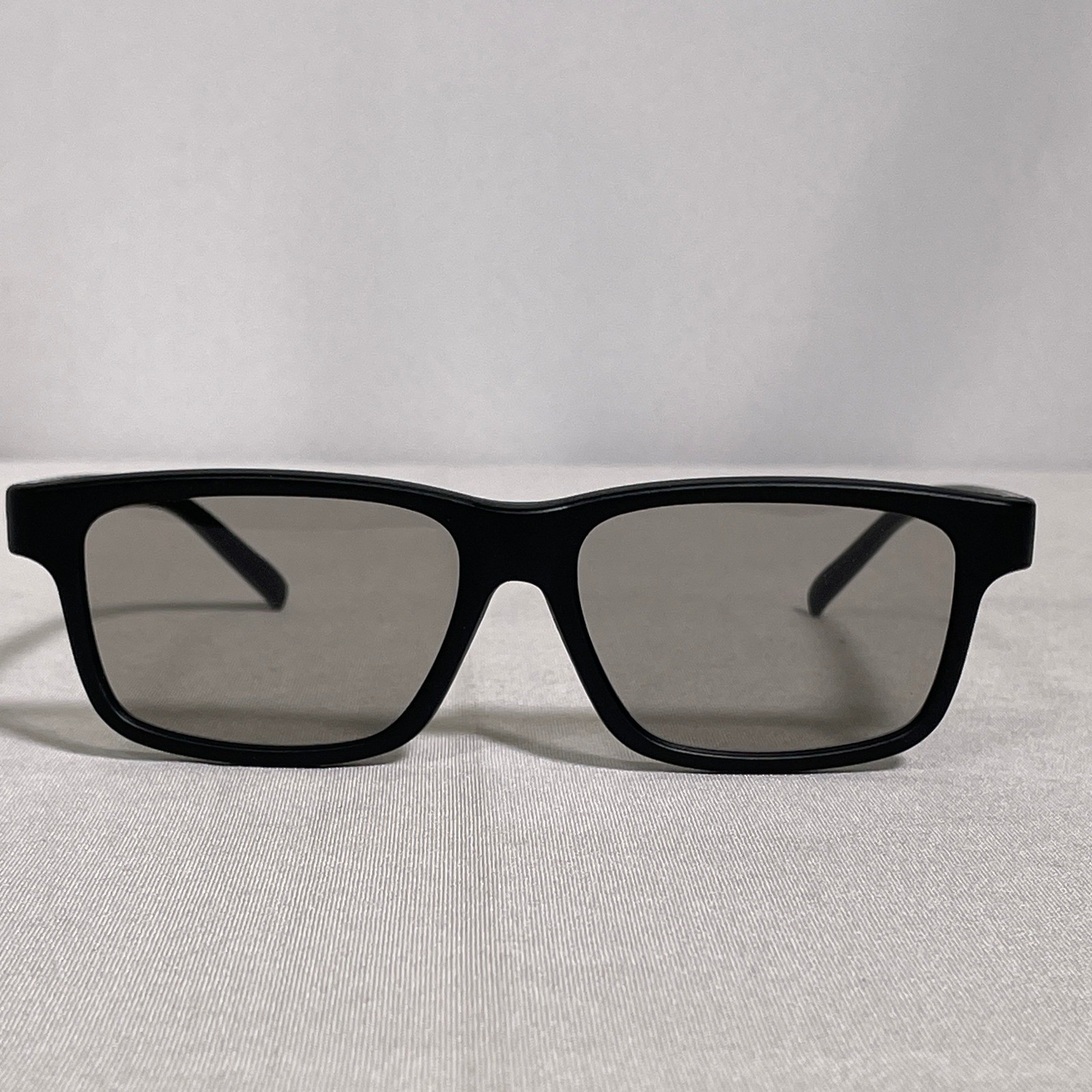 Vizio Theater 3D Glasses Black Passive Circular Polarized Rectangular Frame NEW