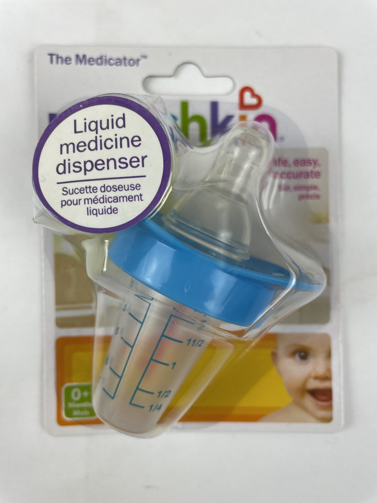 Munchkin The Medicator Liquid Medicine Dispenser Blue Pink Green Purple New!
