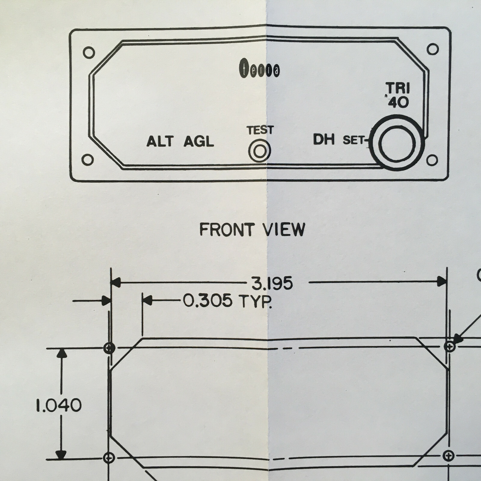 Terra TRA-3500 & TRI-40 Install manual